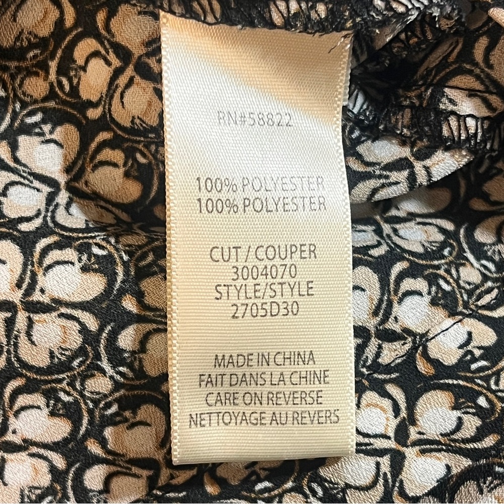 Max Studio Patterned Top - Picture 5 of 9